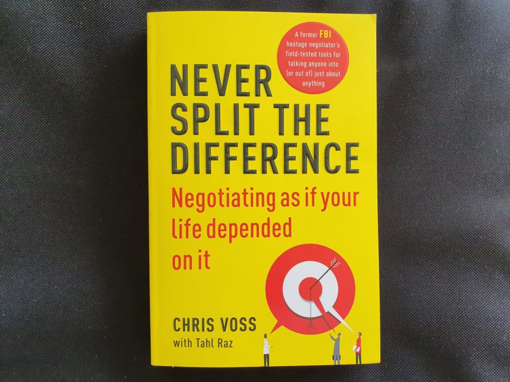 Learning Community Book Club: Never Split the Difference